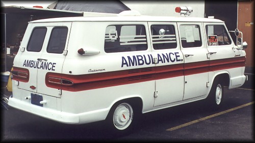 Corvair ambulance or amblewagon