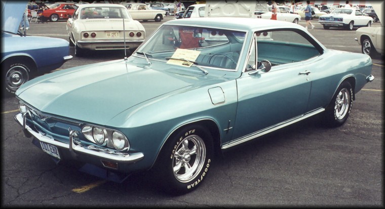 1966 Monza sport coupe (front 3/4 view)