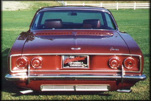 '66 Monza (rear view) (48947 bytes)