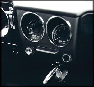 Electrovair II volt and amp meters
