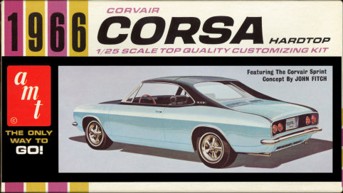 AMT 1966 Corvair Corsa with Fitch Sprint options